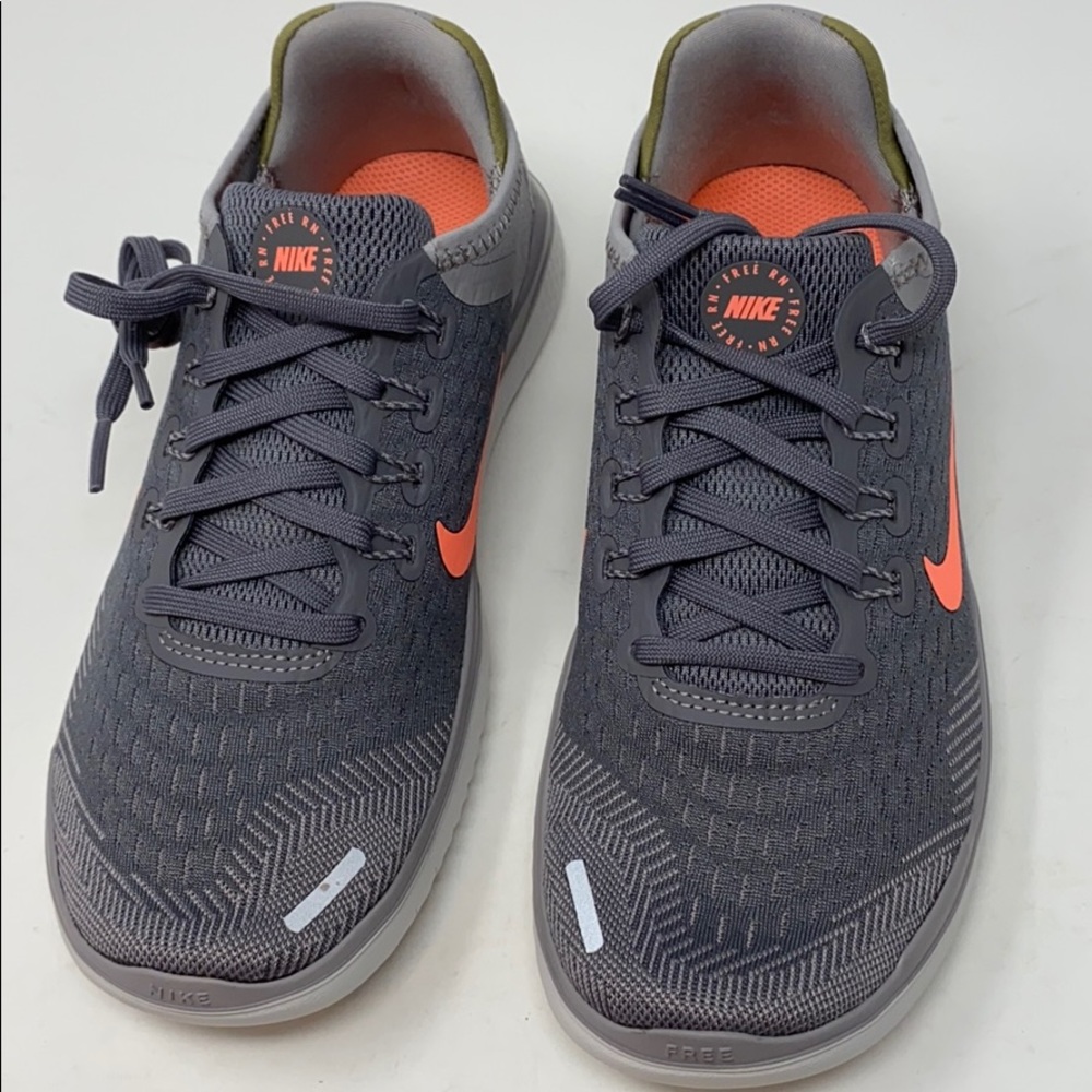 Nike free rn 2018 gunsmoke grey gray - Picture 2 of 6